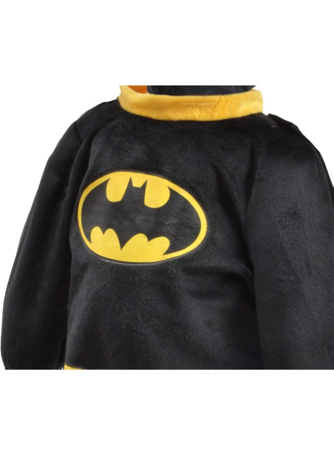 Ciao Batman Baby Costume 6–12 Months – Infant Superhero Outfit with Jumpsuit, Cape & Bonnet | Official DC Comics Baby Cosplay | Halloween & Dress Up Costume for Boys & Girls - Image 3