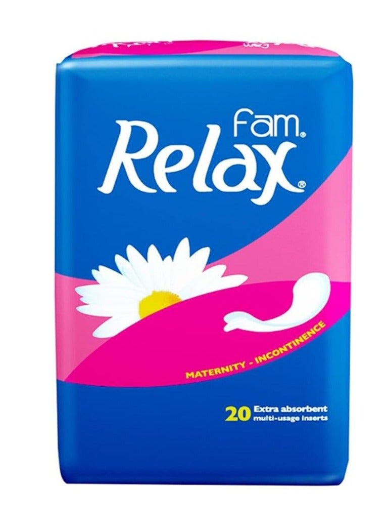 Fam Protect Sanita Relax Maternity Pads, 20 Pads - Image 1