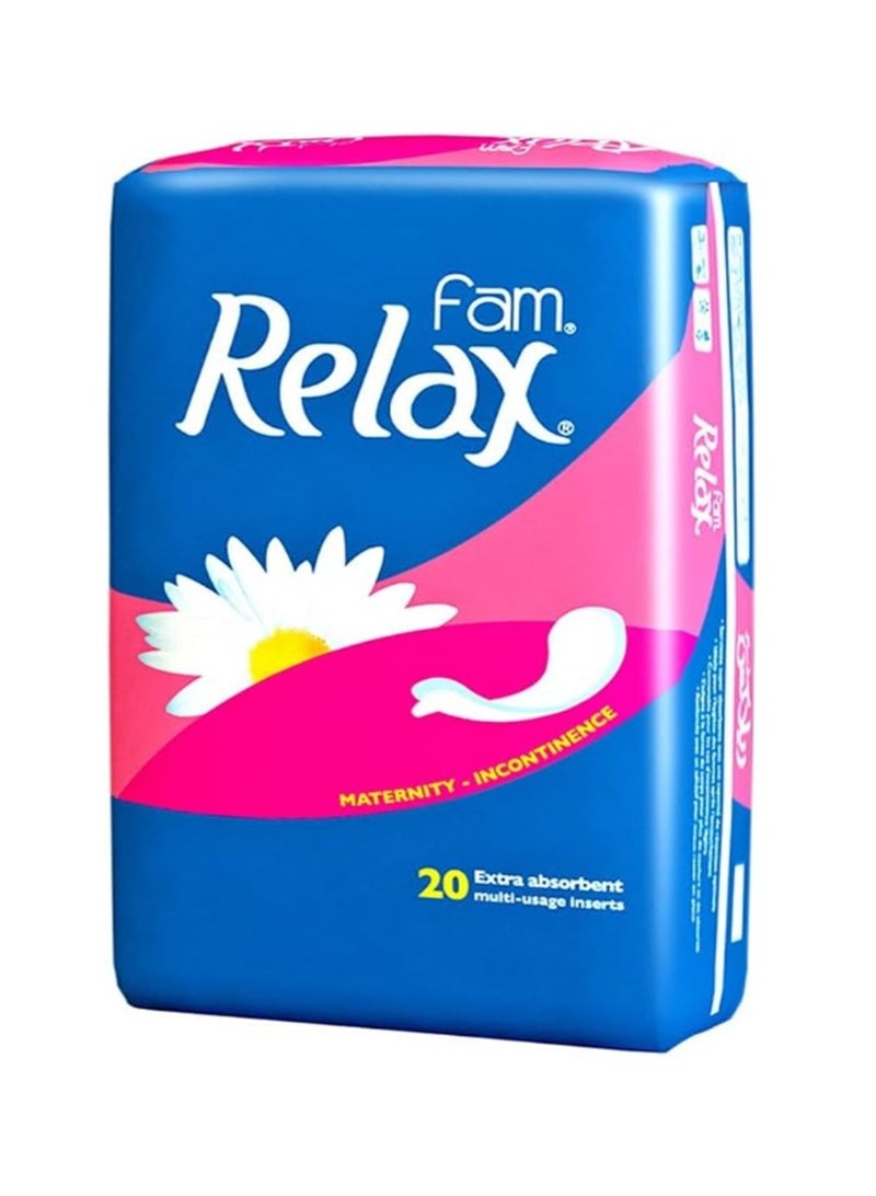 Fam Protect Sanita Relax Maternity Pads, 20 Pads - Image 2