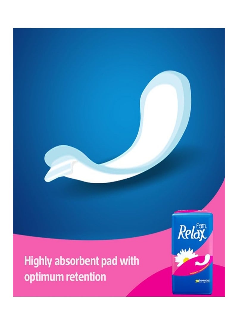 Fam Protect Sanita Relax Maternity Pads, 20 Pads - Image 4