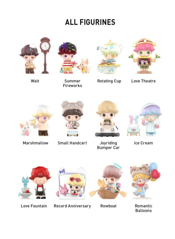 POP MART Dimoo Dating Series Figures DIMOO Blind Box Figures, Random Design Action Figures Collectible Toys Home Decorations, Holiday Birthday Gifts, Single Box - Image 2