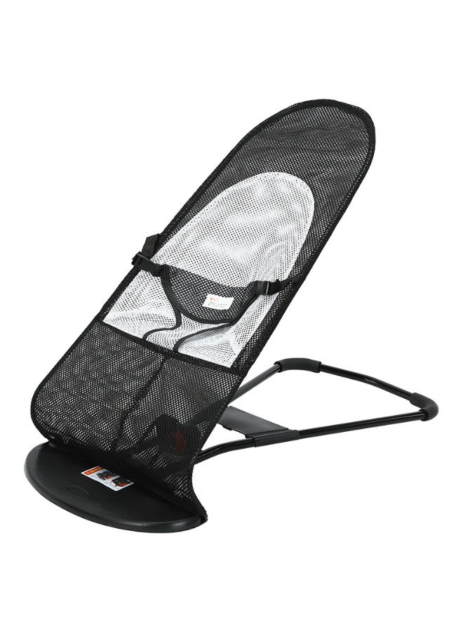 ORiTi كرسي تهدئة الأطفال متعدد الوظائف، كرسي هزاز للأطفال، مهد الأطفال، كرسي هزاز للأطفال، كرسي هزاز للأطفال - أسود - Image 1