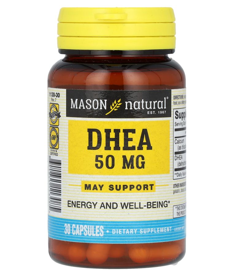DHEA 50 mg 30 Capsules