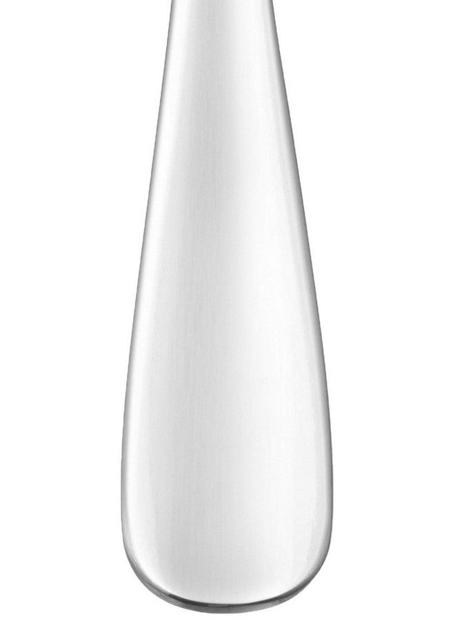 Parage 12 Pieces Stainless Steel Table Spoons Set with Round Edge, 18.5 cm, Tableware, Set of 12, Silver - Image 4