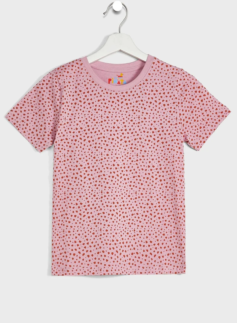 Pinata Girls T-Shirts & Pyjama Nightwear Set