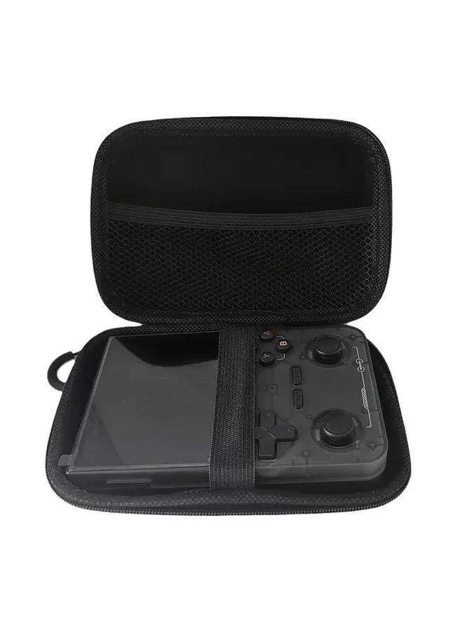 Black 1pc R36S R35S Handheld Game Console Storage Case Compatible With R35s R36s Rg353v Rg35xx Rg35xlux Rg353vs PSP Protective Carrying Box Durable Portable Cover For Travel Gamers - Image 1
