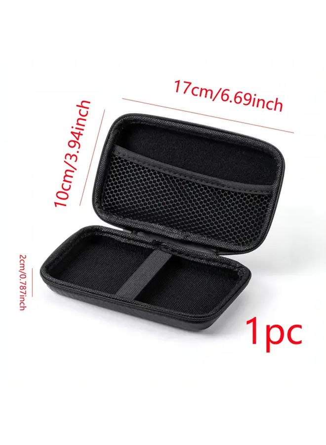 Black 1pc R36S R35S Handheld Game Console Storage Case Compatible With R35s R36s Rg353v Rg35xx Rg35xlux Rg353vs PSP Protective Carrying Box Durable Portable Cover For Travel Gamers - Image 2