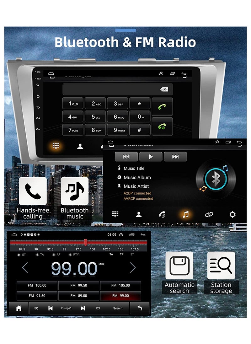 SHEZA STAR - Android Screen For Toyota Camry 2006 To 2011 2GB RAM 32 GB Memory Support Apple Carplay Android Auto Full HD IPS Touch Screen Display and Backup Camera included - Image 1
