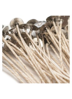 Made To Love Made To Love™ 6 Inches ECO Wicks Pre-Waxed For Soy Candle Making Thick Candle Wick With Base For Candle Making And DIY Projects Paraffin-Free Candle Making Supplies ECO 10  - Image 1