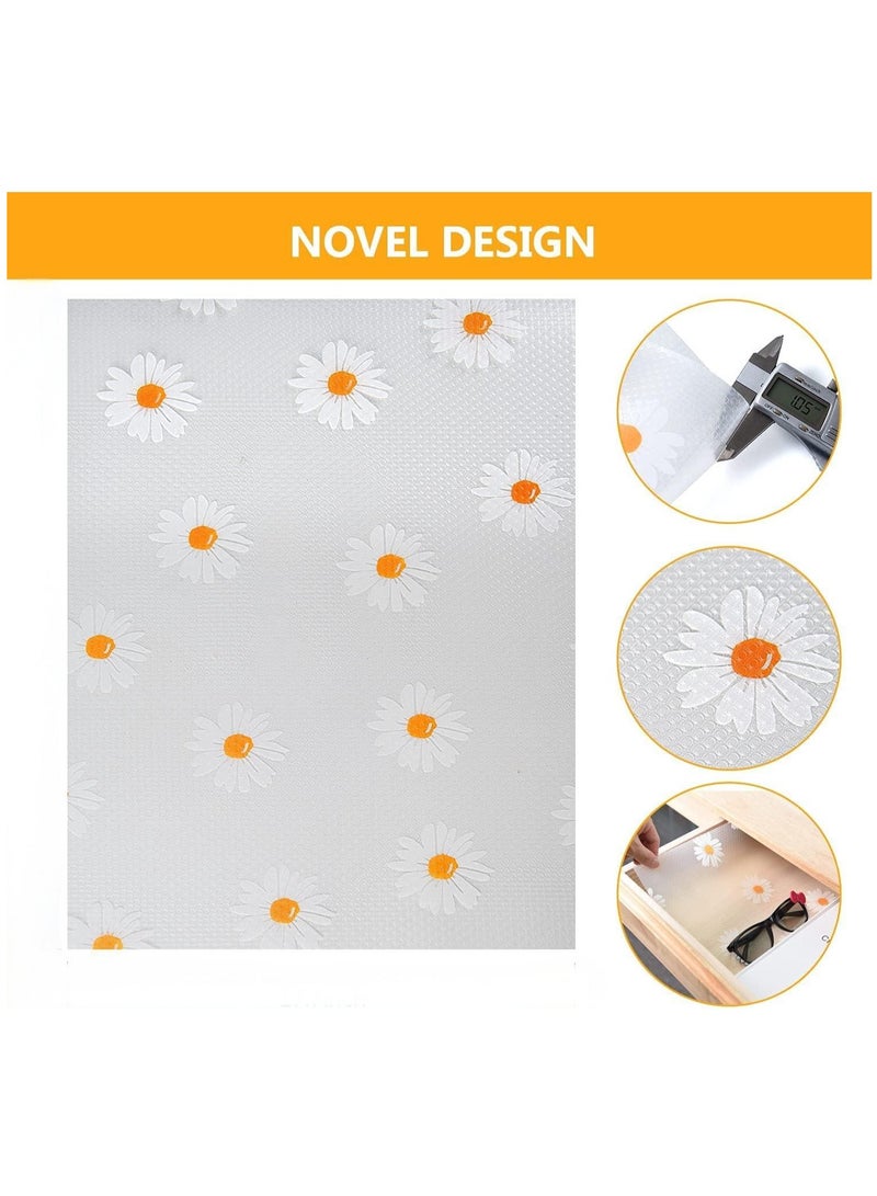 Shelf Liner Drawer Liner for Kitchen, Non-Adhesive Waterproof Transparent EVA Refrigerator Cabinet Drawer Pantry Shelves Liner, Non-Slip Can be Cut Placemats( 45x300cm) - Image 2