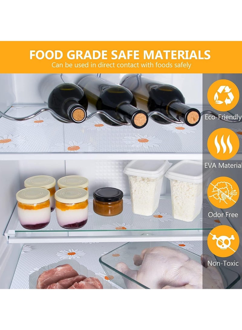 Shelf Liner Drawer Liner for Kitchen, Non-Adhesive Waterproof Transparent EVA Refrigerator Cabinet Drawer Pantry Shelves Liner, Non-Slip Can be Cut Placemats( 45x300cm) - Image 5