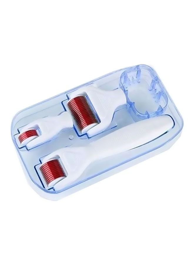 AGD 4-In-1 Face Massager And Roller White/Red - Image 3