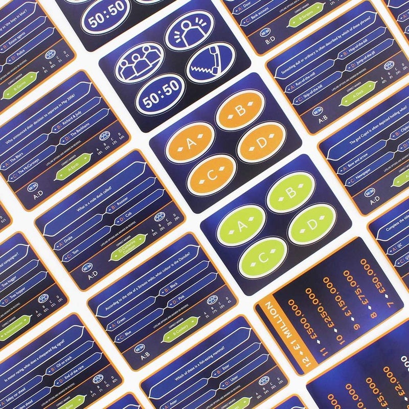Ginger Fox Who Wants To Be Millionaire Card Game - Image 3