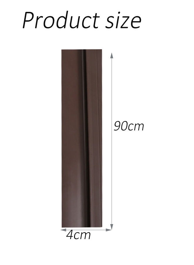 Door and Sliding Window High Viscosity Sealing Strip, Self-adhesive Door Bottom Sealing Tape, Insect-proof Windproof Window Sealing Strip, Shock-absorbing Buffer Sound-insulating Noise-reducing, Wea  - Image 2