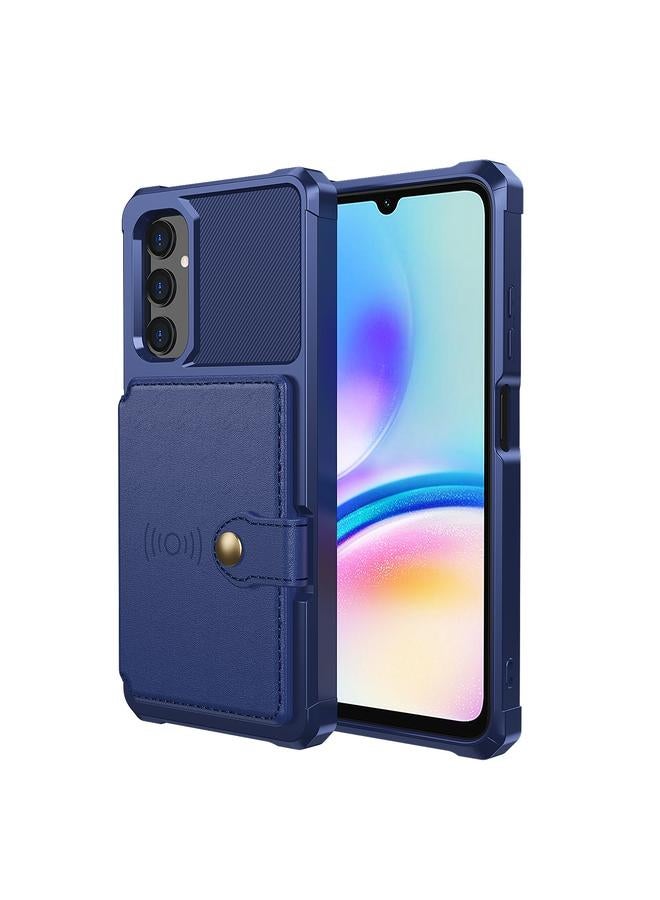 اس-توب جراب هاتف جلدي لهاتف Samsung Galaxy A05s مع محفظة مغناطيسية وبطاقة - Image 2