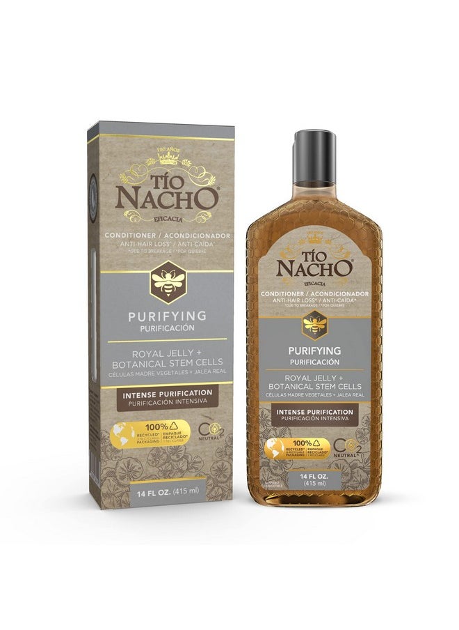 Tio Nacho Io Nacho Conditioner Purifying With Royal Jelly Infused With Botanical Stem Cells For Intense Hair And Scalp Purification + Detoxifying Balance 14 Fluid Ounces  - Image 2