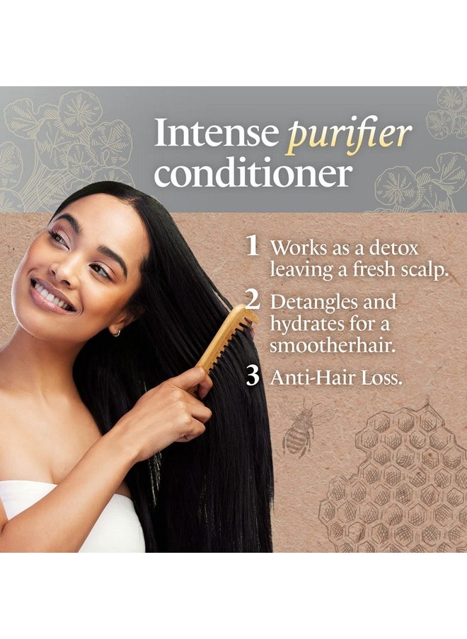 Tio Nacho Io Nacho Conditioner Purifying With Royal Jelly Infused With Botanical Stem Cells For Intense Hair And Scalp Purification + Detoxifying Balance 14 Fluid Ounces  - Image 4