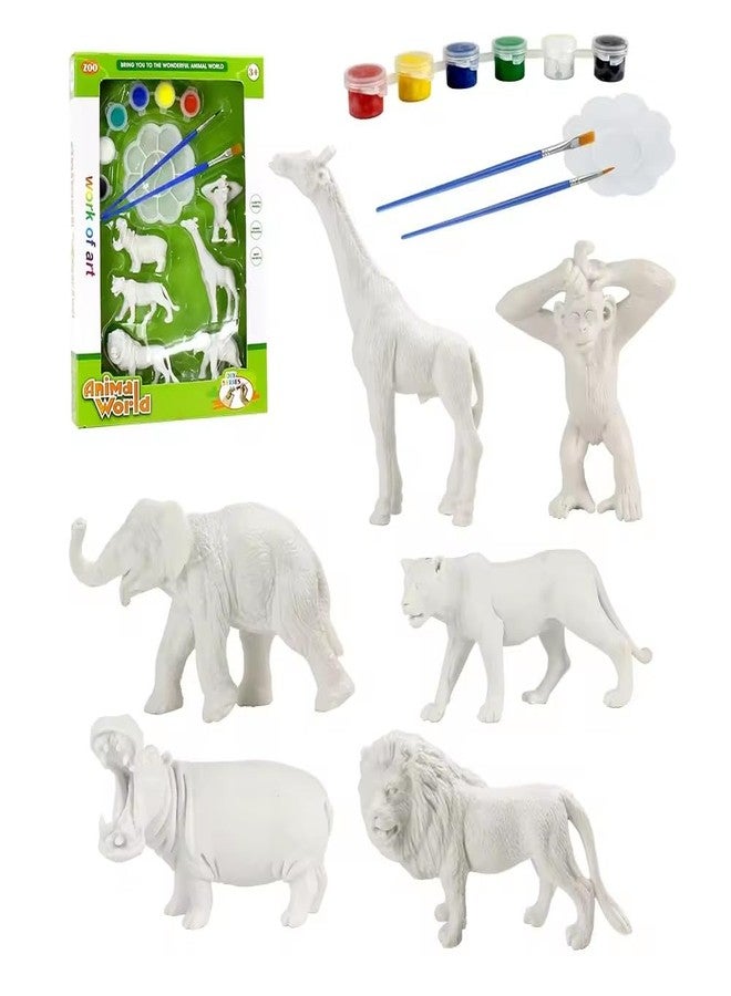 53 Arts Wild animal model educational painting set DIY art toy for kids - Image 2