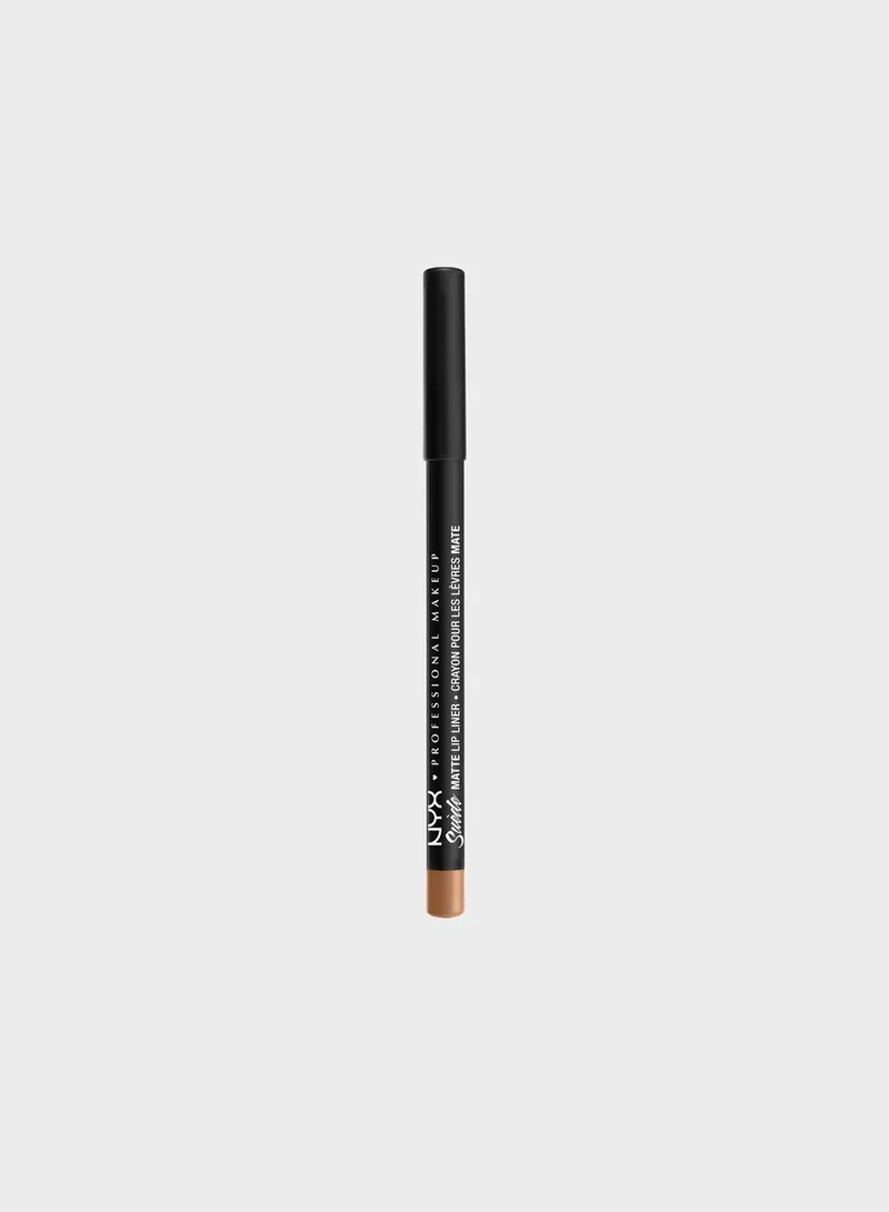 NYX PROFESSIONAL MAKEUP Suede Matte Lip Liner London