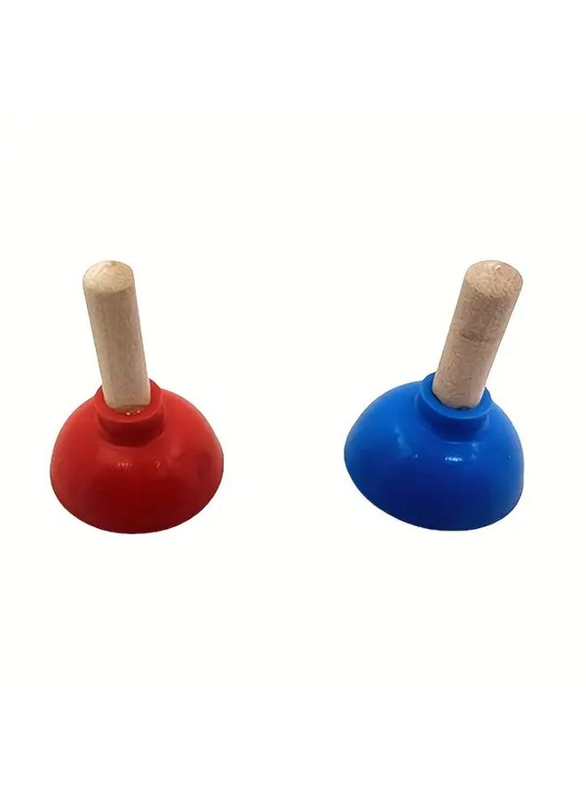 Blue Silicone Toilet Plunger and Cup Holder Multifunctional Desktop Storage Box 5pcs - Image 2