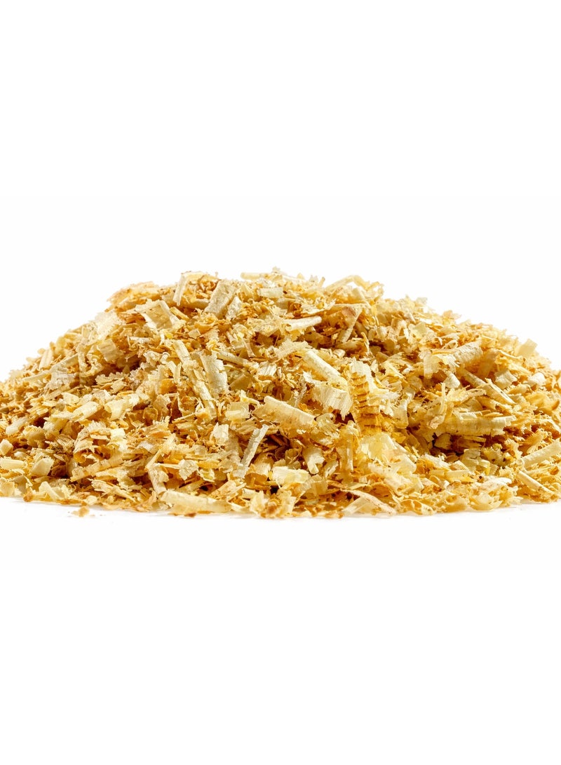 Premium natural wood shavings - sifted and dust-free - ideal for hamsters, birds, and rabbits - 500g pack - Image 2