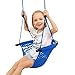 JKsmart Swing Seat for Kids Heavy Duty Rope Play Secure Children Swing SetPerfect for IndoorOutdoorPlaygroundHomeTreewith Snap Hooks and Swing Straps440 lbs CapacityBlue - Image 4