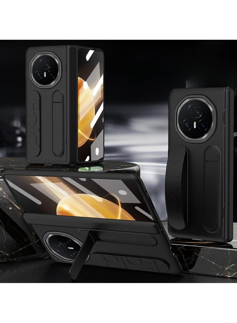 Silicone Case Compatible with Honor Magic V3, with Foldable Screen Stand and Wristband, with A Fully Wrapped Protective Cover for The Shell Film Hinge Cover for Honor Magic V3 - Image 1