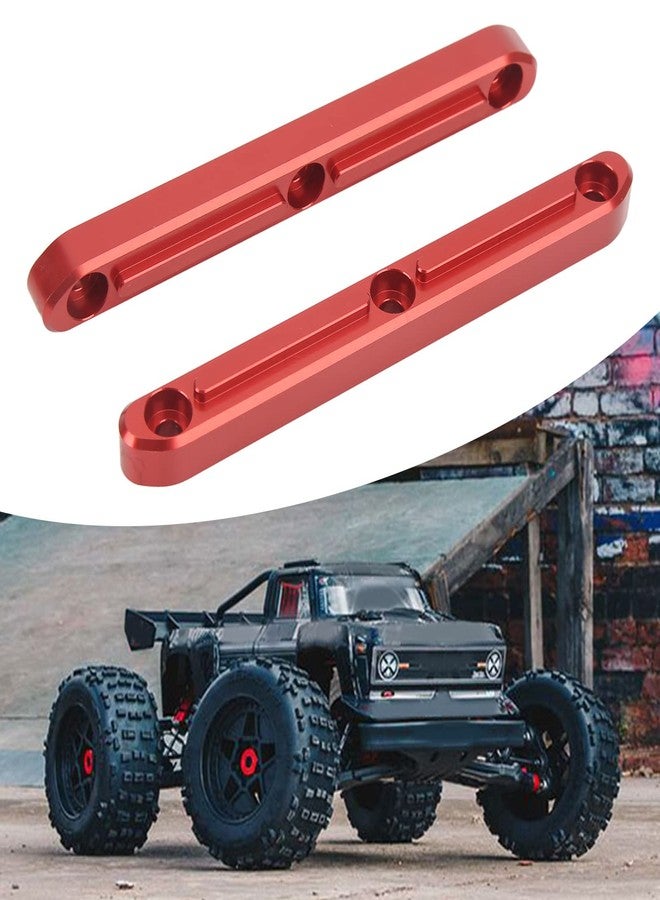 Aoutecen Roof Rails, 2PCS RC Roof Rails Aluminium Alloy RC Body Roof Rails Compatible with ARRMA 1/5 Outcast Kraton 8s(Red) - Image 5