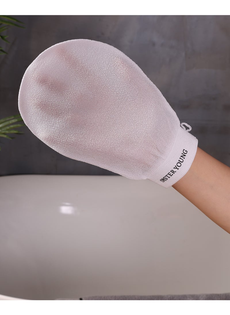 Sister Young - Sister Young NOVA Exfoliating Glove – Exfoliating body peeling glove - Image 1