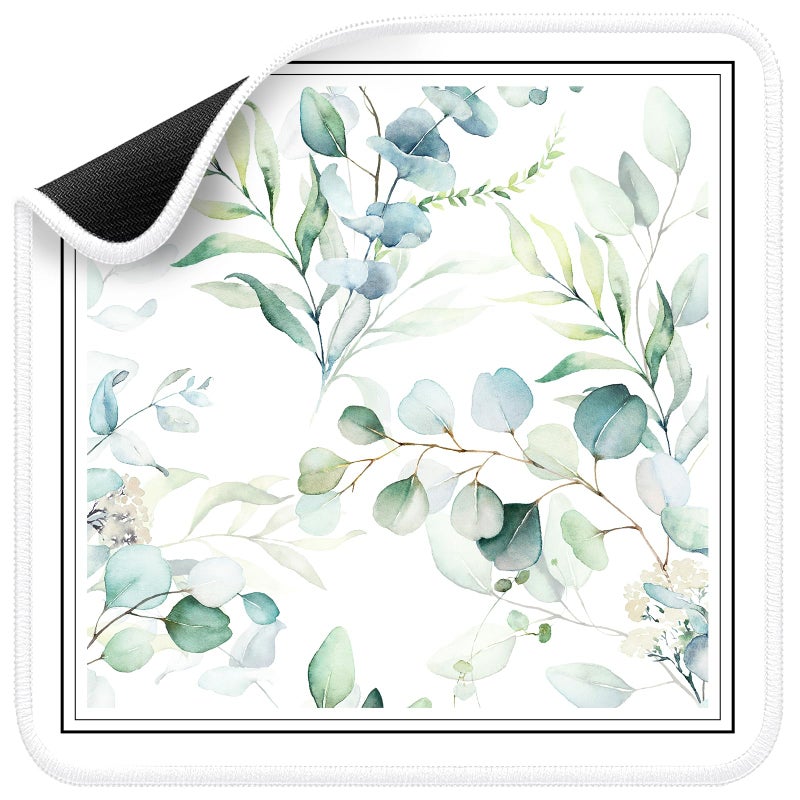 molovsiny Mahjong Mat for Table - Durable Mahjong Table Cover with Unique Design, Premium Mahjong Accessories, Perfect Mahjong Gifts for Women, Game Mat for Mahjong and Board Game Enthusiasts Ethereal Leaves - Image 1