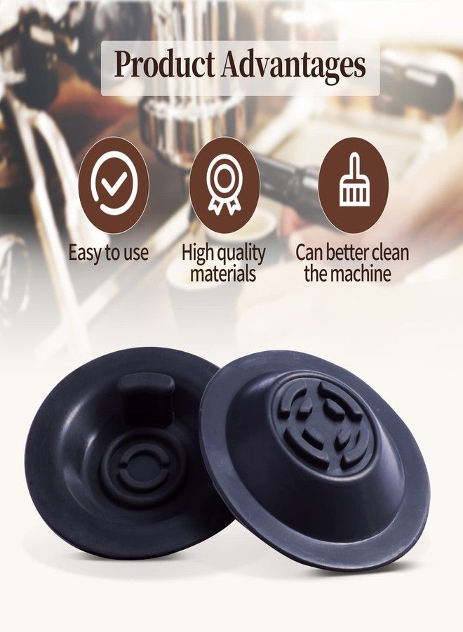Abeskch 2 Pack 54mm Espresso Backflush Cleaning Disc For Breville Espresso Machines - 54mm Backflush Disc Compatible with Breville BES870XL/ BES878BSS/ BES880/ BES840XL/ BES810BSS - Image 3