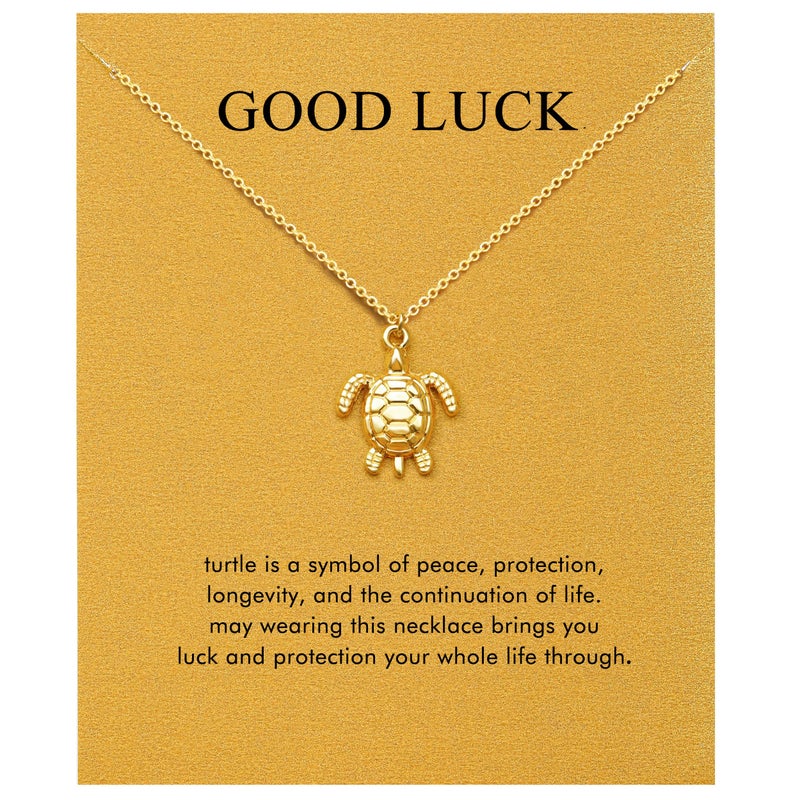 Baydurcan Sea Turtle Gifts Beach Necklace Seaturtle Necklace Turtle Gifts for Women (SeaTurtle) - Image 1