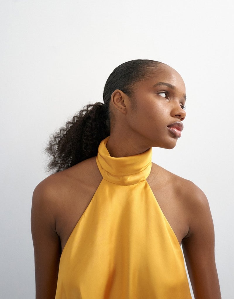 TOPSHOP Open Neckline Woven Top - Image 3