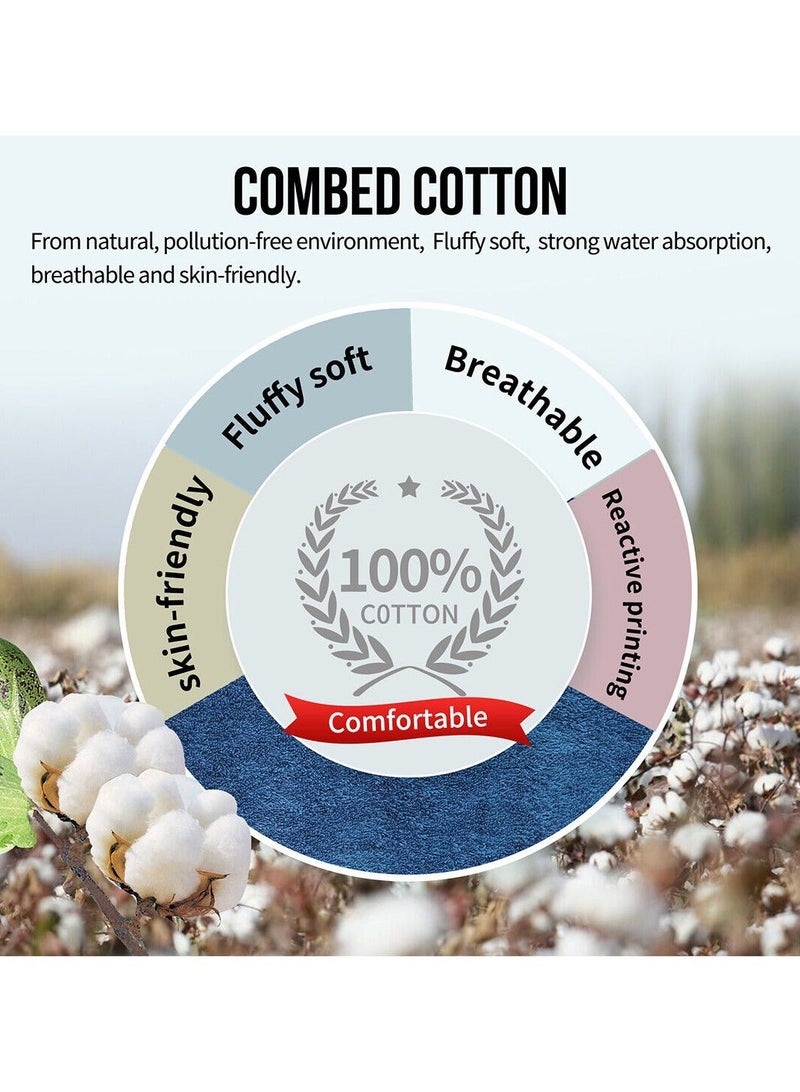 Safi Plus Towel Set Luxury Hotel Quality 600 GSM Genuine Combed Cotton, Super Soft & Absorbent Family Bath Towels 6 Piece Set -  2 Bath Towels, 2 Hand Towels, 2 Washcloths - Dark Grey - Image 4