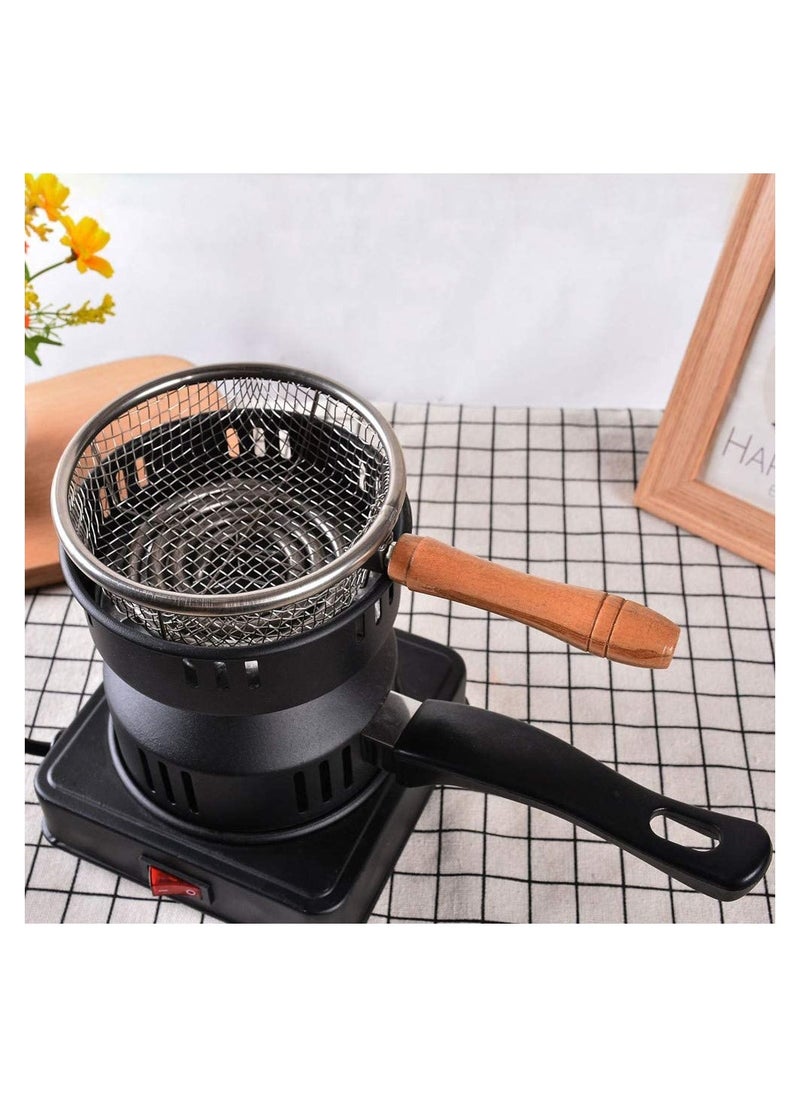 ARTC ARTC Electric Charcoal Starter Hot Plate And Burner With Mesh For BBQ With Smart Heat Control Switch And Free Tong  - Image 5