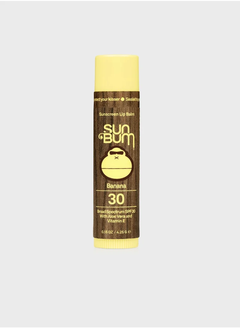 Sun Bum Spf 30 Banana Lip Balm