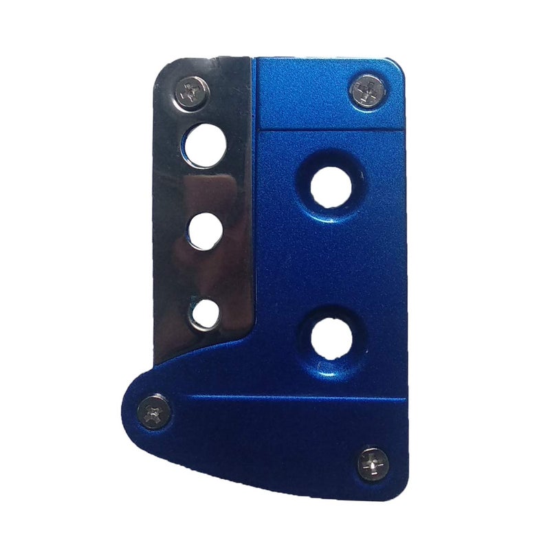 Oshotto 3 Pcs Non-Slip Manual CS-036 Car Pedals Kit Pad Covers Set Compatible with Chevrolet Tavera (Blue) - Image 4