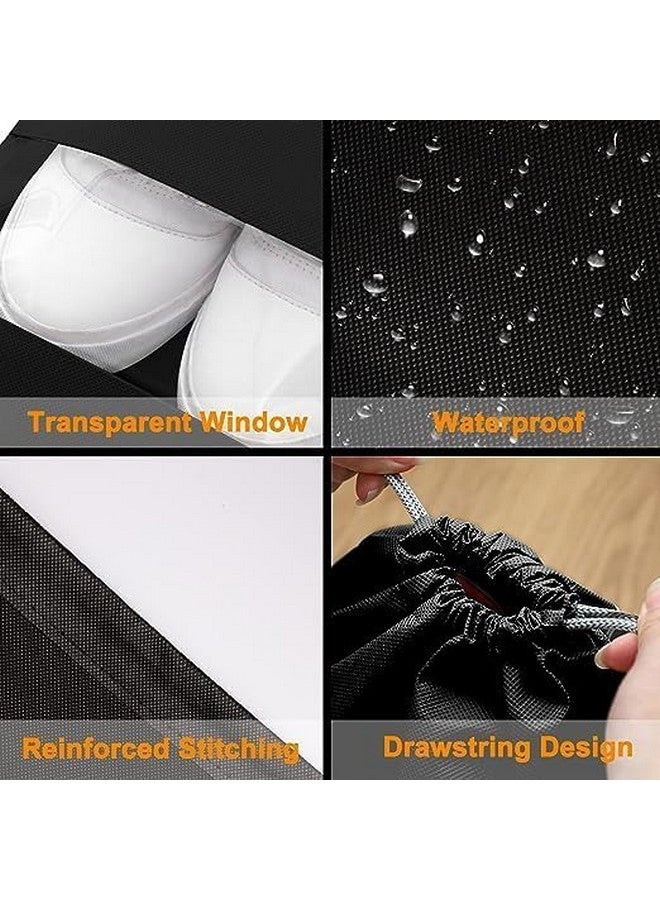 SHOESHINE SHOESHINE Travel Essentials Shoe Bags Pouches for Men and Women (Pack of 10 Pcs) Shoe Bag or Shoe Cover for Storage… - Image 5
