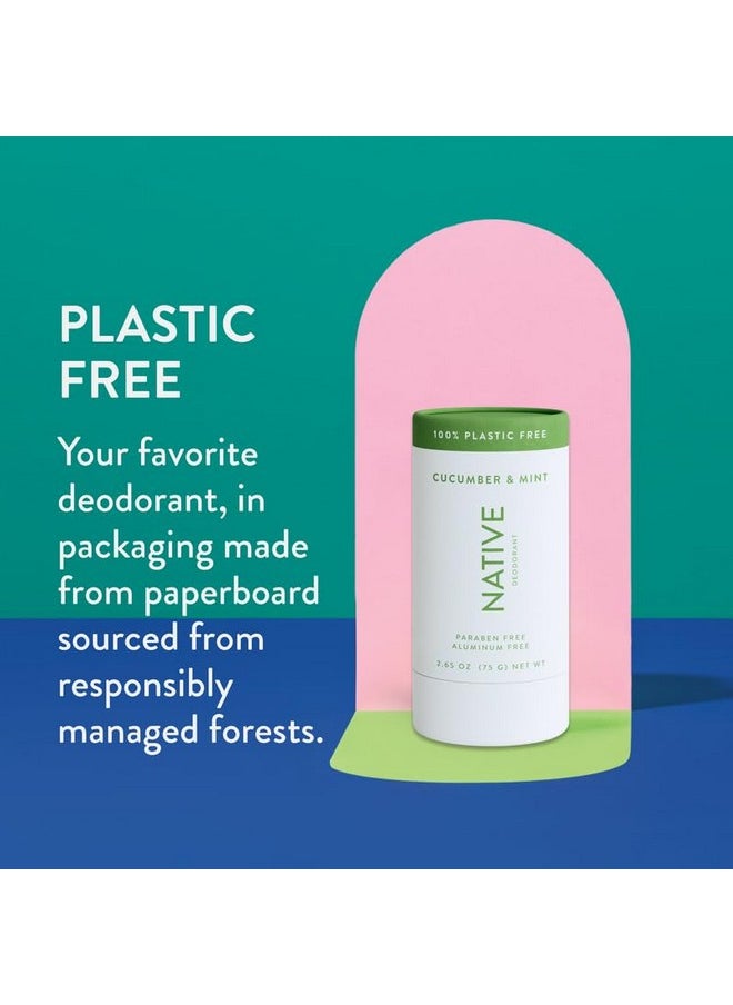 native Deodorant Contains Naturally Derived Ingredients, 72 Hour Odor Control | Deodorant For Women And Men, Aluminum Free With Baking Soda, Coconut Oil And Shea Butter | Classics Pack Of 3  - Image 4