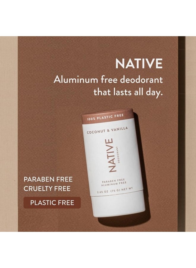 native Deodorant Contains Naturally Derived Ingredients, 72 Hour Odor Control | Deodorant For Women And Men, Aluminum Free With Baking Soda, Coconut Oil And Shea Butter | Classics Pack Of 3  - Image 2