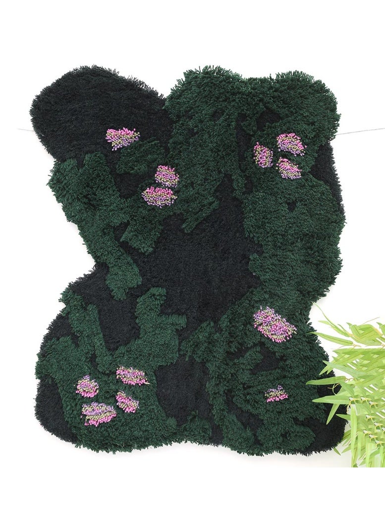 Ramsha Handmade Wall Hanging wall decor for bedroom living room WH-067 wool wall rug 80x125 cm - Image 4