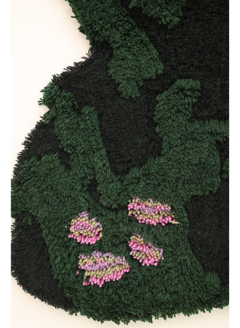 Ramsha Handmade Wall Hanging wall decor for bedroom living room WH-067 wool wall rug 80x125 cm - Image 2