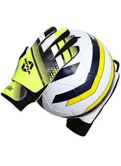 Nivia Air Strike Goalkeeper/Hand Gloves with Grip | Black/Green | Unisex | for Football, Soccer Goalkeeping Gloves  - Image 4