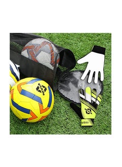 Nivia Air Strike Goalkeeper/Hand Gloves with Grip | Black/Green | Unisex | for Football, Soccer Goalkeeping Gloves  - Image 5