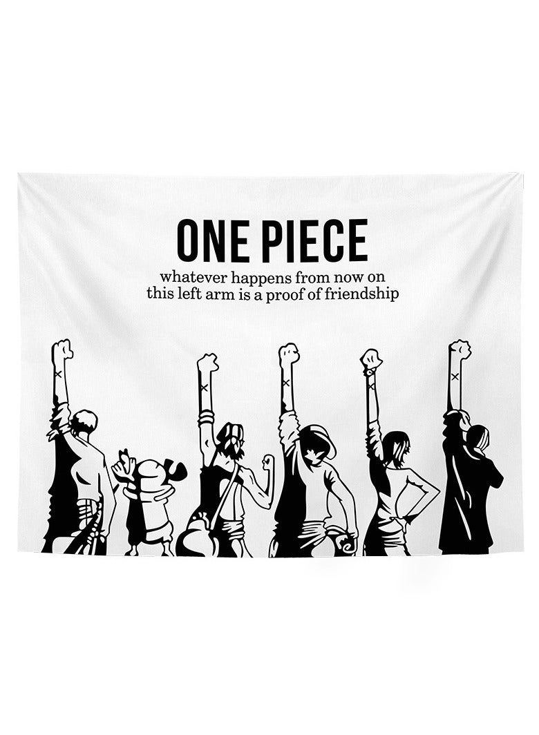 EBMINI One Piece Luffy Anime Background Cloth 