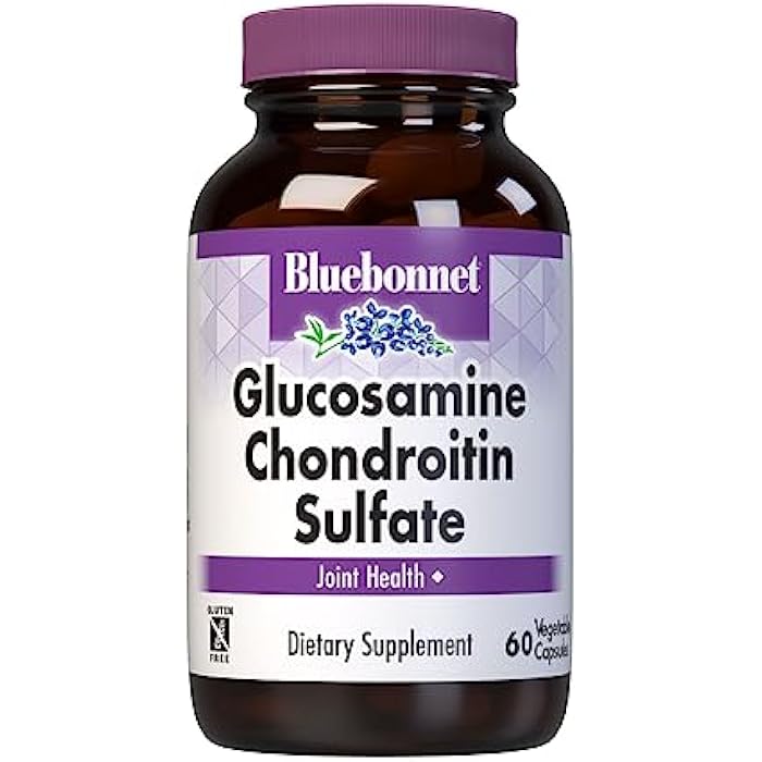 Bluebonnet Glucosamine Chondroitin Sulfate Supplement, 60 Count - Image 1