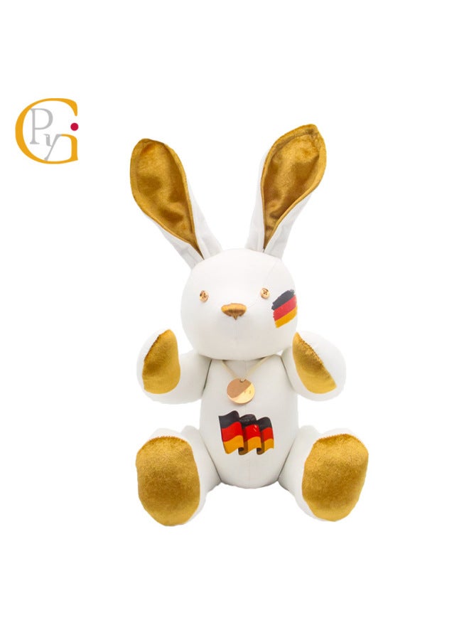 World Cup Diy Handmade Team Logo Fans Gift Wine Bar Doll Games Souvenir 2022 Qatar-Specifications:Portugal-Color:Green  - Image 2