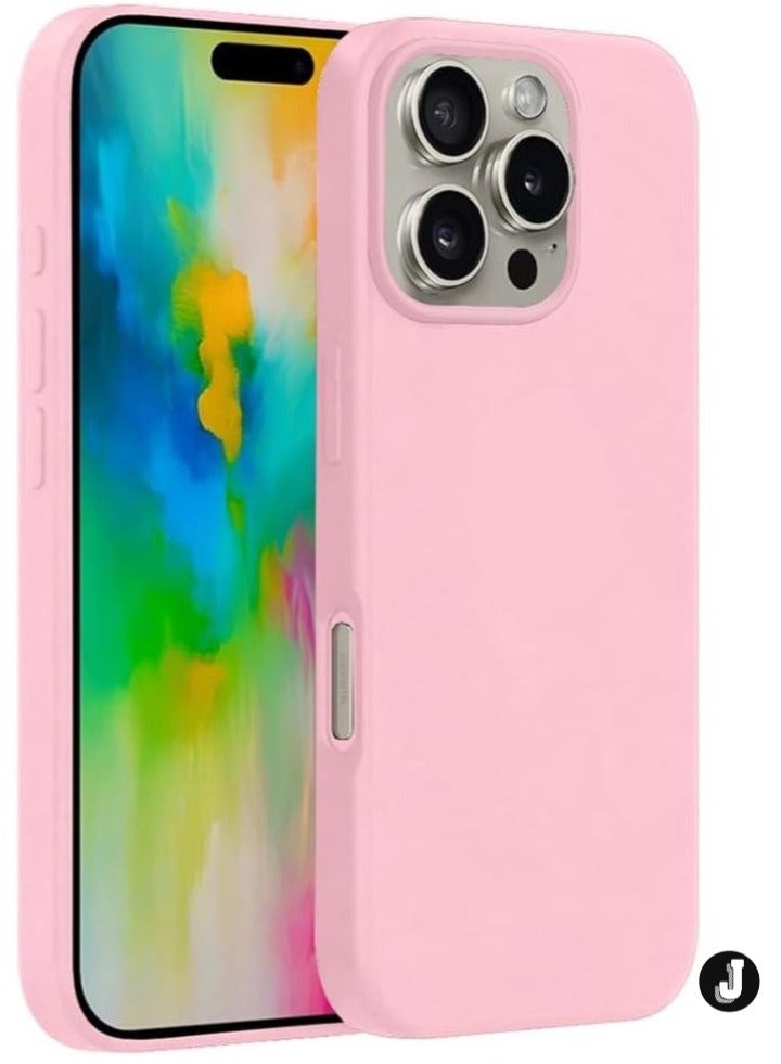 JAJEEK "Liquid Silicone Case for iPhone 16 Pro Max - Ultra Slim, Soft Anti-Scratch Microfiber Lining & Drop Protection" - Image 1