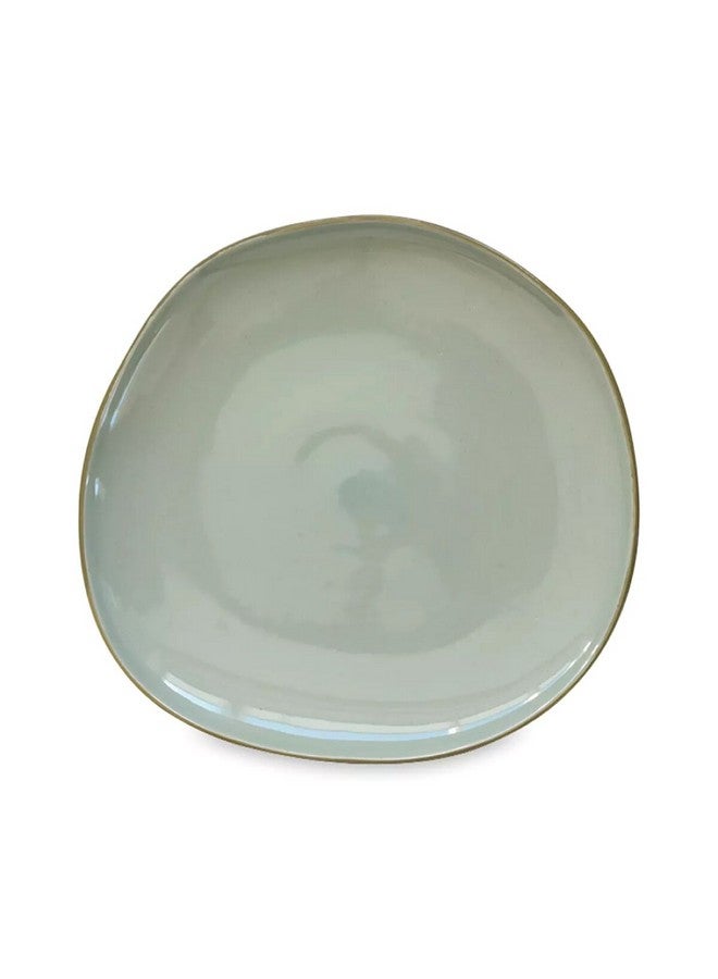 Easy Life Organic Series Glaze Ceramic Dinner Plate Green 27cm R2650#ORGR - Image 1