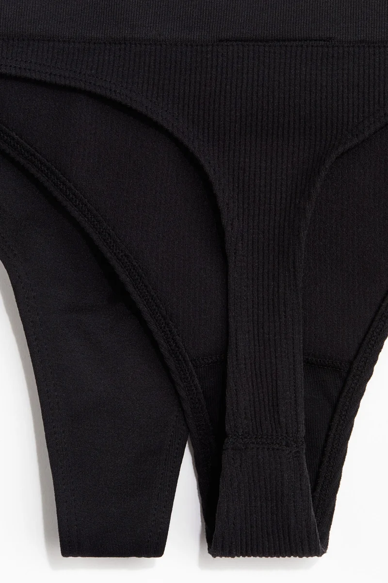 H&M 2-pack seamless thong briefs